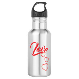 Love Water Bottle Edelstahlflasche