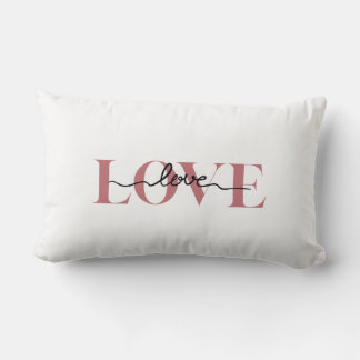 LOVE Wedding Accent Pillow Lendenkissen