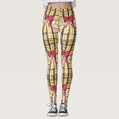 Love West African Print Straight Pants Leggings (Vorderseite)