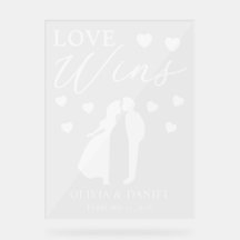 Love Wins Personalized Wedding