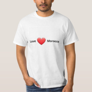 ❤️ Love Wird I ❤️ Morocco T-Shirt