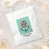 LOVE with Anchor design Geschenktütchen (Ausgeschnitten)