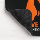Love Wolves Did I Mention I Love Wolves Funny Mousepad (Ecke)