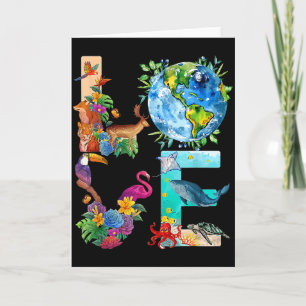 Love World Earth Day 2022 Planet Umwelt Ani Karte