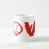 LOVE-Wortmug Red Kaffeetasse (Mittel)