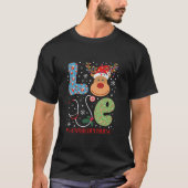 Love Wound Care Nurse Christmas Reindeer Xmas Nurs T-Shirt (Vorderseite)