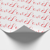 Love Wrapping Paper Geschenkpapier (Ecke)