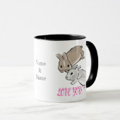 Love you bunnies tasse (VorderseiteRechts)