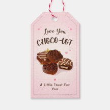 Love You Choco-lot Pun Chocolate Praline Truffles