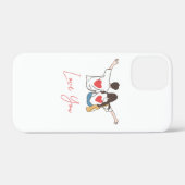 ❤️ Love You Forever - Elegant Custom iPhone Case | (Rückseite (Horizontal))