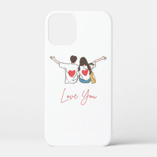 ❤️ Love You Forever - Elegant Custom iPhone Case |