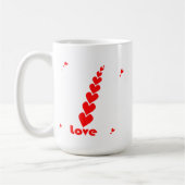 Love you  forever Valentine day  Coffee & Tea Mug Kaffeetasse (Links)