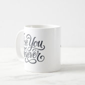 Love you forever valentine kaffeetasse (Vorderseite Links)