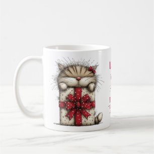 „Love You Fur-Ever“ Süße Katzen-Geschenktasse zum Kaffeetasse