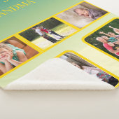 Love You Grandma Collage with Gold Script Sherpadecke (3/4)