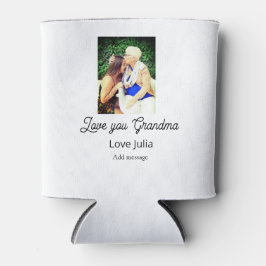 Love you Grandma photo name love message grandkids Dosenkühler