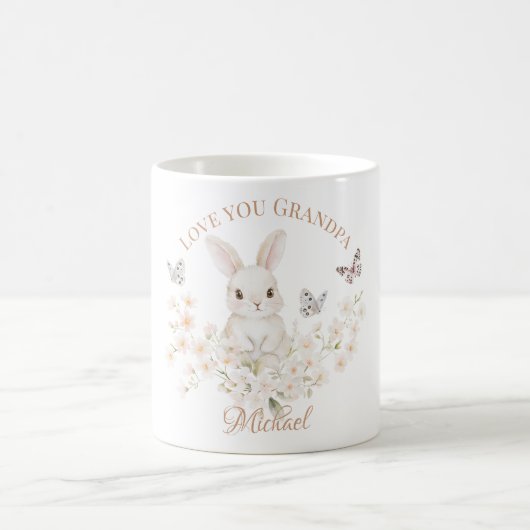 Love You Grandpa Birthday Mug Kaffeetasse (Mittel)