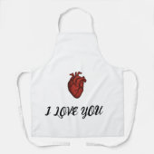 Love You - kitchen Gift  Schürze (Vorderseite)