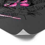 Love You Like Six Seven Cud 67 Meme Valentine's Da Poster (Ecke)