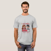 👉 Love You Loading T-Shirt – Cute Romantic Graphi (Vorne ganz)