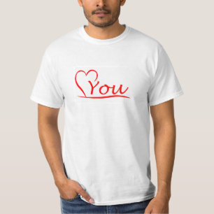 Love You, Mein Herz ist immer offen für dich T-Shirt