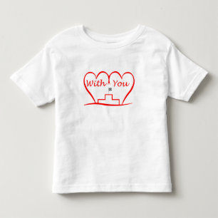 Love You, mit dir zusammen erfolgreich Kleinkind T-shirt