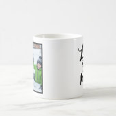 Love You Mom 1 Photo Keepsake Brush Script Kaffeetasse (Mittel)