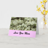 Love You Mom Card Karte (Gelbe Blume)