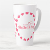 Love you Mom Happy Mother's day  Milchtasse (Rechte Ecke)