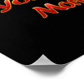 Love You More Balanced Visual Design  Poster (Ecke)