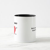 Love You More Balanced Visual Style  Tasse (Zentrum)