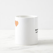 Love You More Clean Layout Style  Kaffeetasse (Mittel)