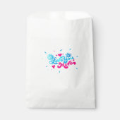 Love You More Clean Typography Style Geschenktütchen (Vorderseite)