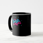 Love You More Clean Typography Style  Tasse (Vorderseite Links)