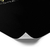 Love You More Heartfelt Modern Design  Poster (Ecke)