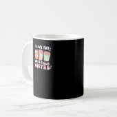 Love You More Minimal Design  Kaffeetasse (Vorderseite Links)