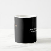 Love You More Modern Aesthetic  Kaffeetasse (Mittel)