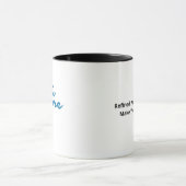 Love You More Refined Aesthetic  Tasse (Zentrum)