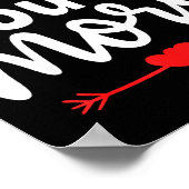 Love You More Shirt,his And Her Valentines Day Shi Poster (Ecke)