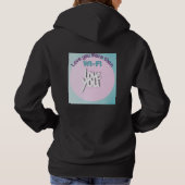 Love You More Than Wi-Fi – Cute Romantic Tech Quot Hoodie (Rückseite)