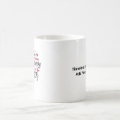 Love You More Than Yesterday Timeless Romantic Sty Kaffeetasse (Mittel)