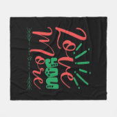 Love You More Timeless Classic  Fleecedecke (Vorderseite (Horizontal))