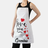 Love You Personalized Apron Schürze (InSitu)