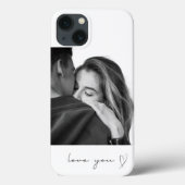 Love You – Romantic  iPhone / iPad case (Rückseite)