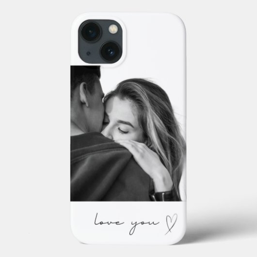 Love You – Romantic iPhone / iPad case (Rückseite)