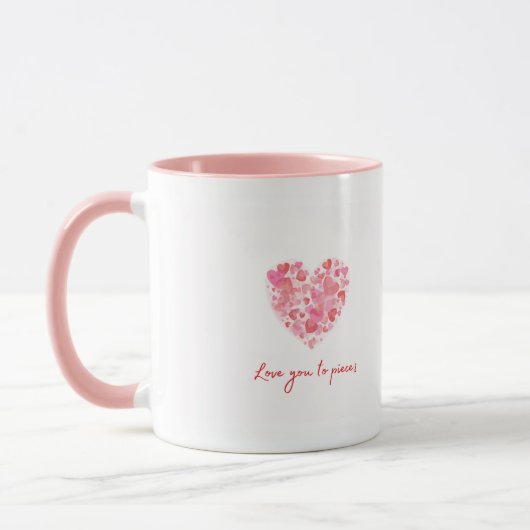 Love you to pieces tasse (Links)