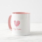 Love you to pieces  tasse (Vorderseite Links)