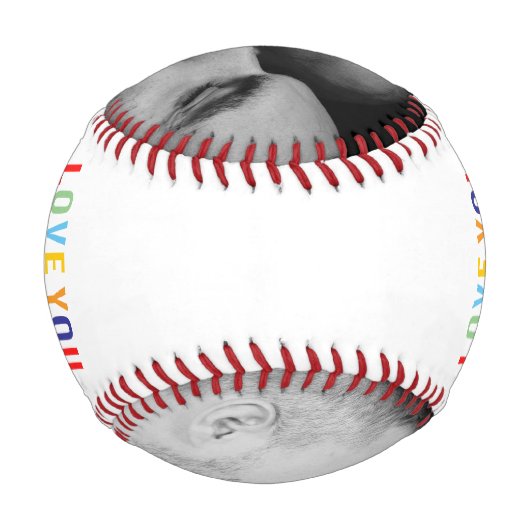 Love You to the Outfield Baseball (Rückseite)