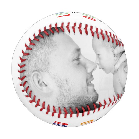 Love You to the Outfield Baseball (Vorderseite Links)