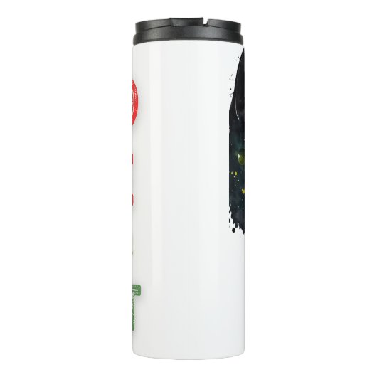 Love your cat  thermosbecher (Rückseite)